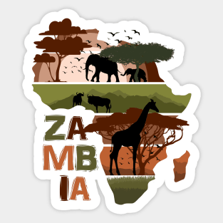 Zambia Sticker